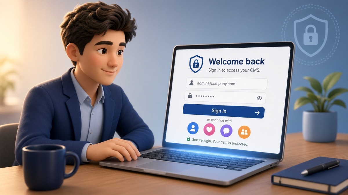 Google-Login für den CMS-Admin