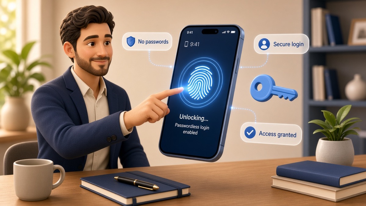 Passkey und Apple-Login – Anmeldung ohne Passwort tippen